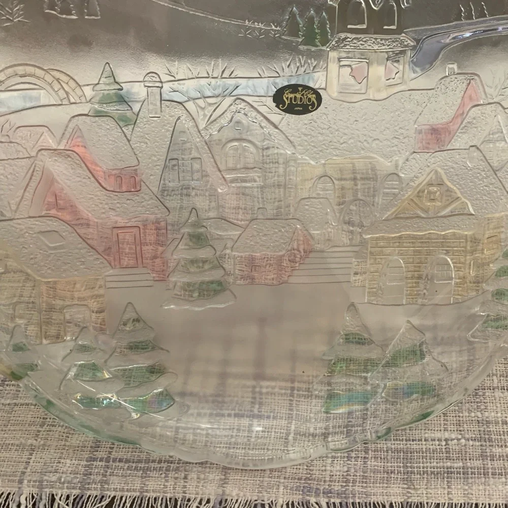 🎄CRYSTAL CLEAR STUDIO PLATTER⭐